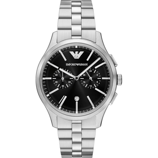 Emporio Armani Dario Black Dial Chronograph Men Watch AR11691
