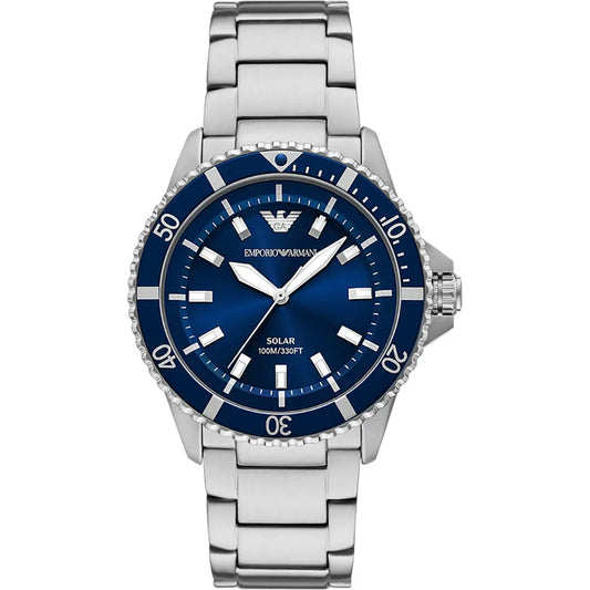Emporio Armani Quartz Blue Dial Analog Watch For Men AR11697