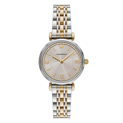 Emporio Armani Two-Hand Two-Tone Stainless Steel Men Watch AR11702