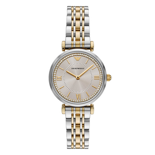 Emporio Armani Two-Hand Two-Tone Stainless Steel Men Watch AR11702