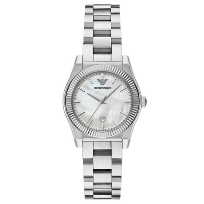 Emporio Armani Quartz Mother of Pearl Dial Analog Women's Watch AR11723