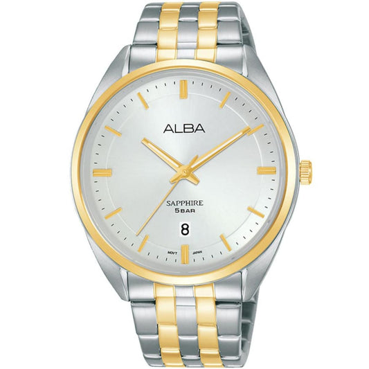 ALBA Quartz Silver Dial Analog Stainless Steel Men's Watch AS9L10X1