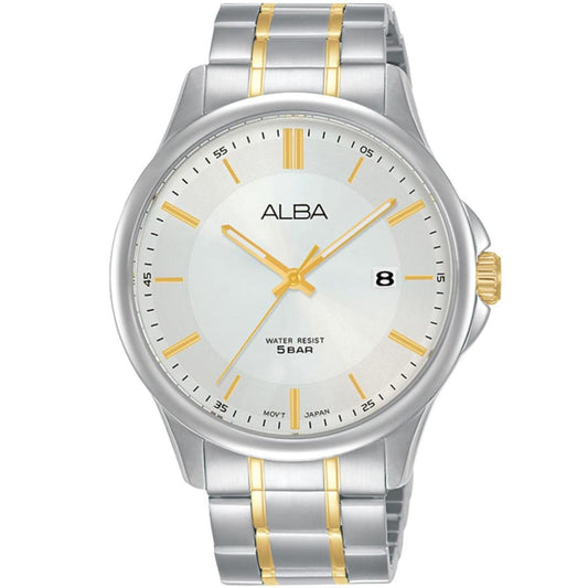 ALBA Quartz Silver Dial Analog Stainless Steel Men's Watch AS9L35X1