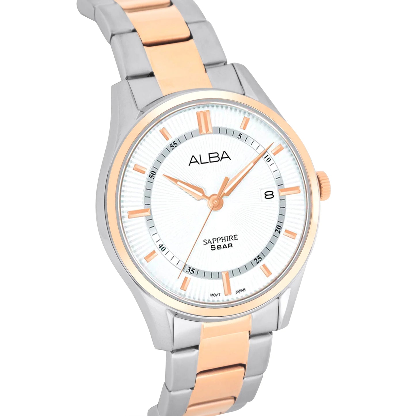 ALBA Asterix White Dial Men's Watch - AS9R14X1