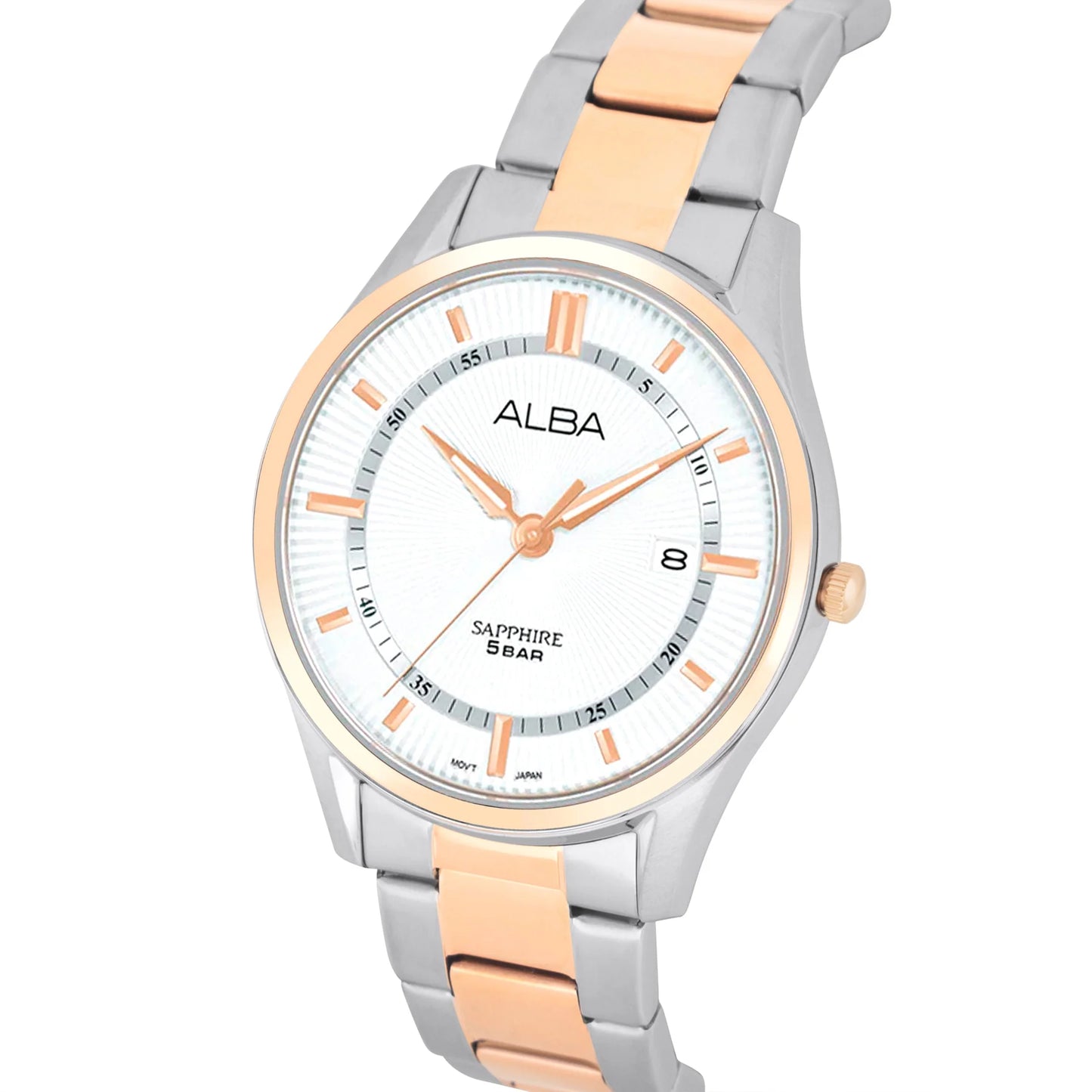 ALBA Asterix White Dial Men's Watch - AS9R14X1