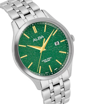 ALBA Green Marble Dial Men's Watch AS9R29X1