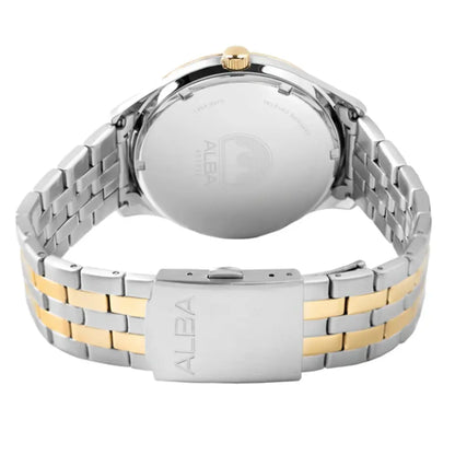ALBA Golden Poppy Patterned Dial Quartz Men's Watch AS9T64X1