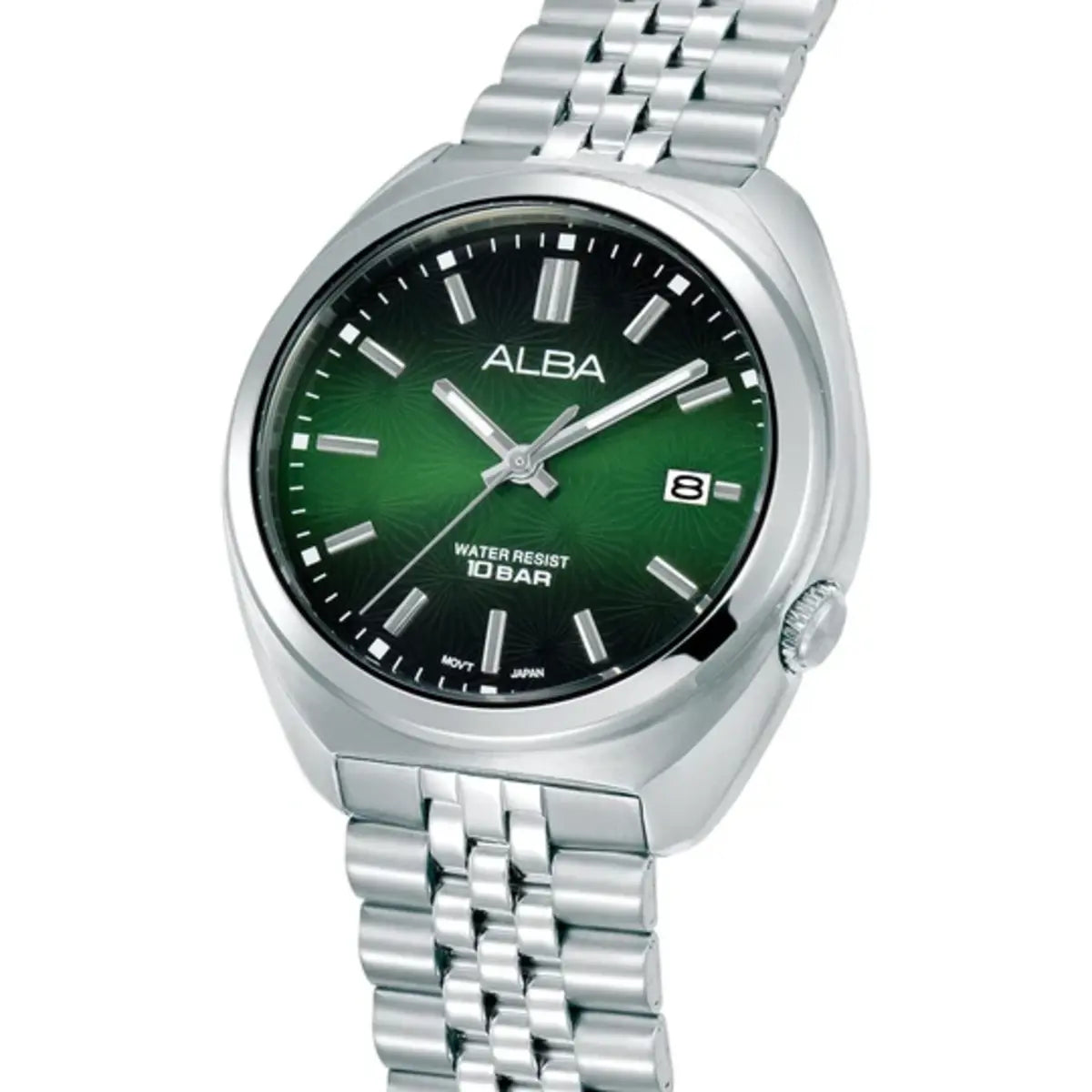 ALBA Quartz Signature Green Dial Analog Men's Watch AS9W31X1