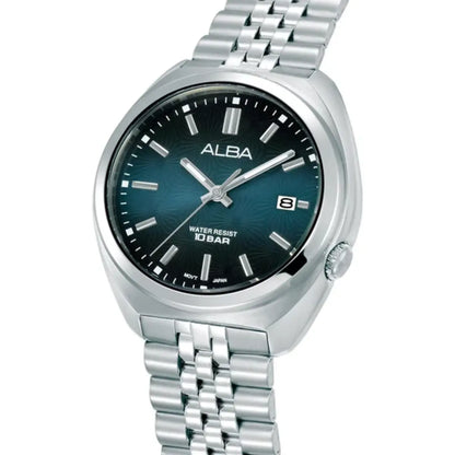 ALBA Signature Blue Gradiation Dial Analog Men's Watch AS9W33X1
