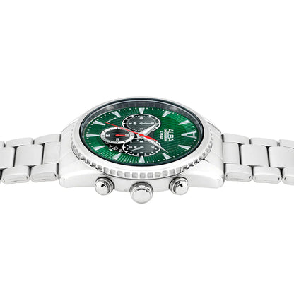 ALBA Green Textured Dial Chronograph Men's Watch AT3J13X1