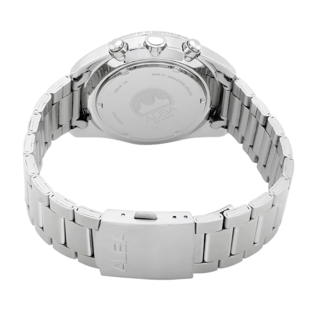 ALBA Green Textured Dial Chronograph Men's Watch AT3J13X1