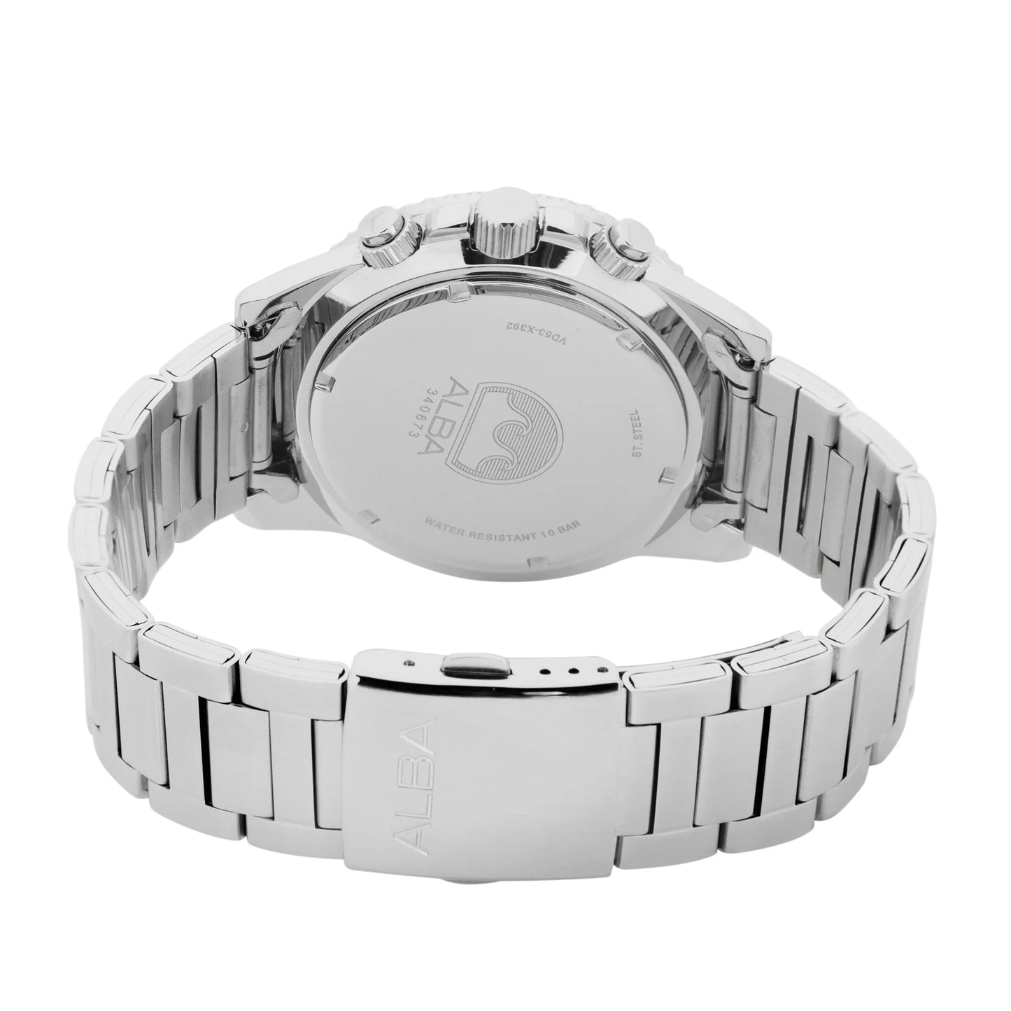 ALBA Cobalt Blue Dial Chronograph Men's Watch - AT3J43X1