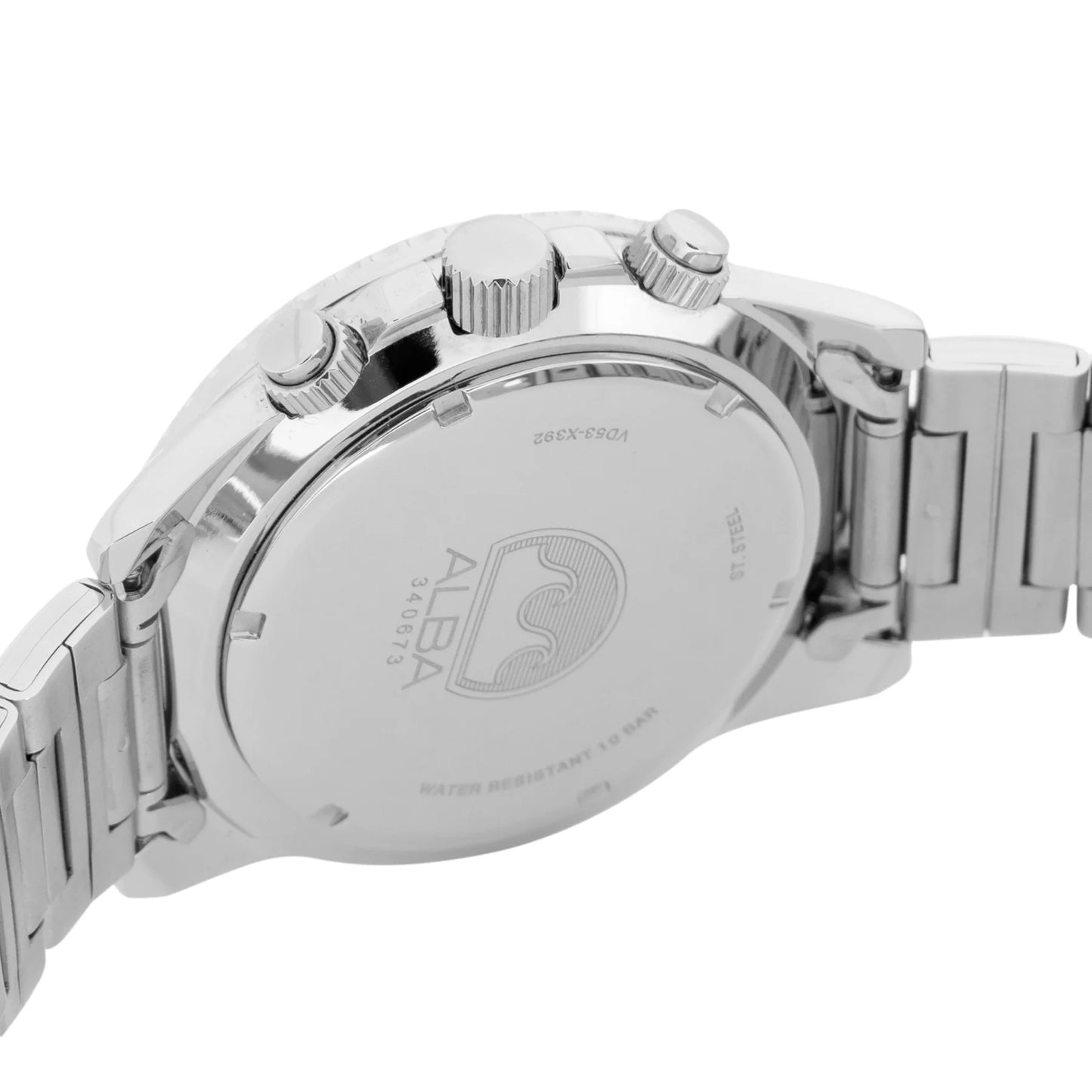 ALBA Cobalt Blue Dial Chronograph Men's Watch - AT3J43X1