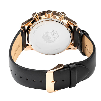 ALBA Contenmporary Onyx Black Dial Chronograph Men Watch AT3J84X1