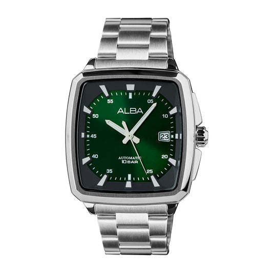 ALBA Unique Gradation Green+Black Radiation Dial Automatic Men's Watch AU4037X1
