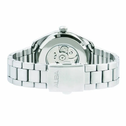 ALBA Mechanical Green Dial Analog Automatic Men's Watch AU4099X1