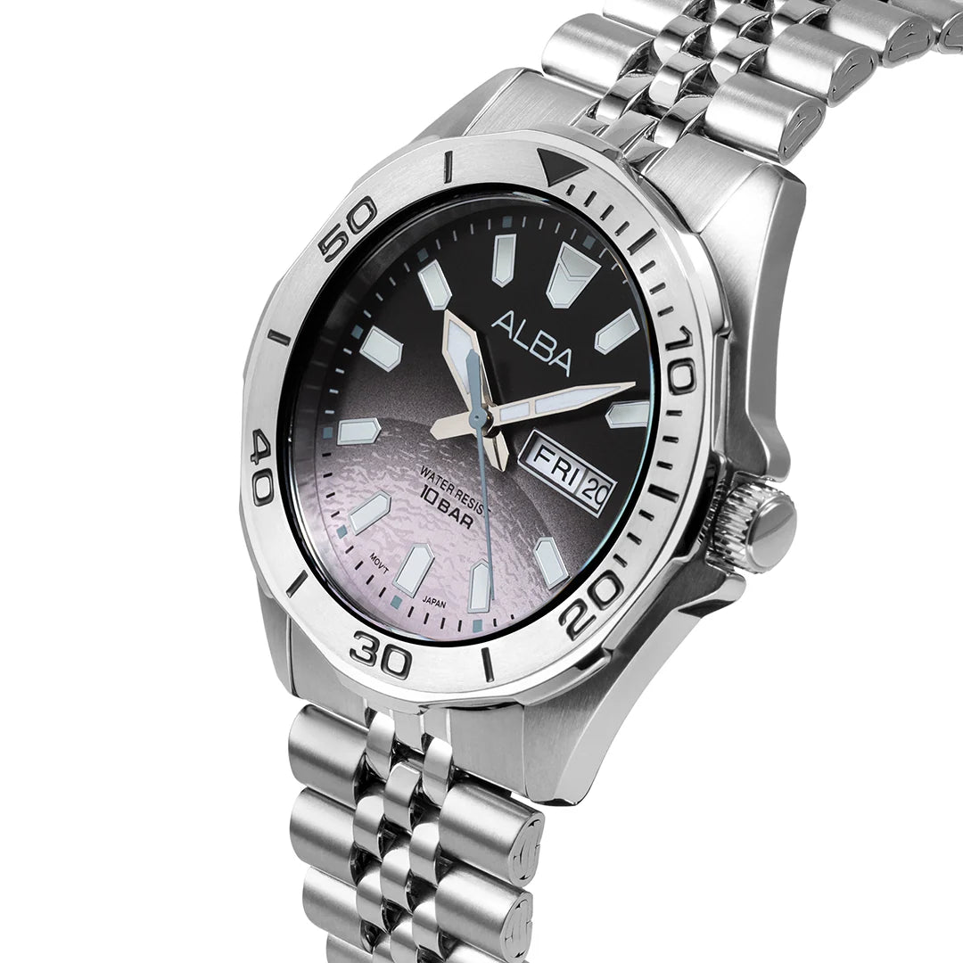 ALBA  Planet Venus Inspired Dial Men' Watch AV3577X1