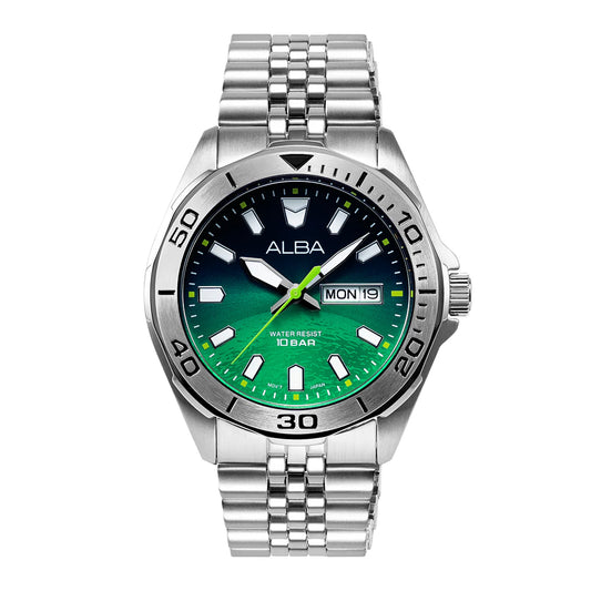 ALBA Planet Earth Inspired Dial Men's Watch AV3579X1