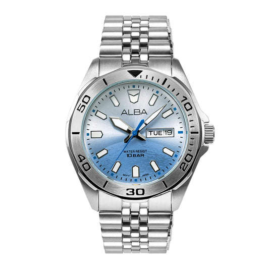 ALBA Planet Uranus Inspired Dial Analog Men's Watch AV3587X1