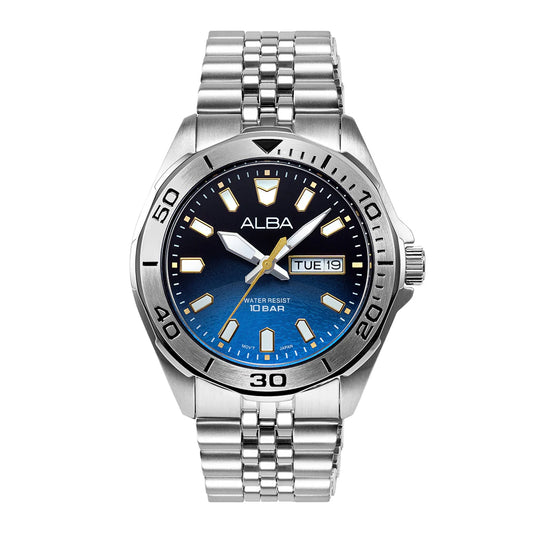 ALBA Planet Neptune Inspired Dial Men's Watch AV3589X1
