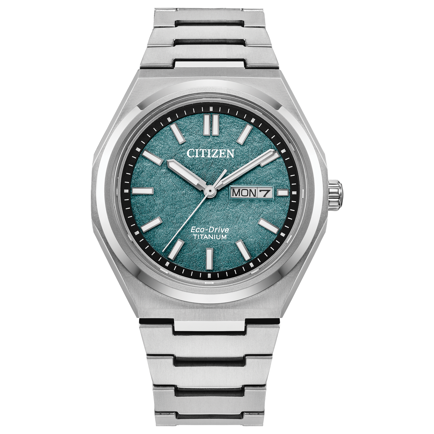 AW0130-85X Citizen | Green Dial Zenshin Three-hand Watch (Men)