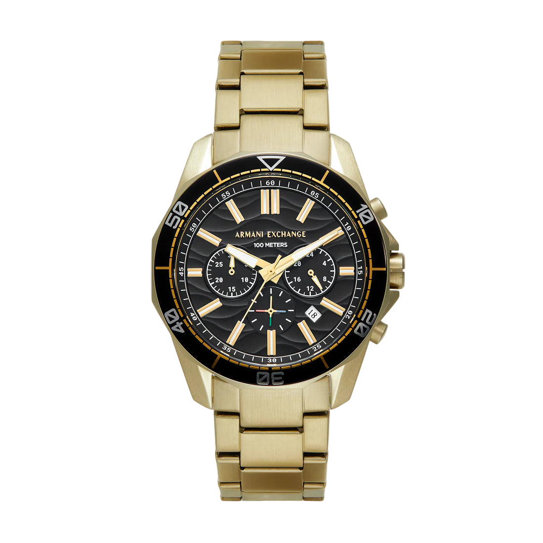 Armani Exchange Spencer Black Round Dial Chronograph Men Watch AX1958