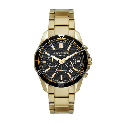 Armani Exchange Spencer Black Round Dial Chronograph Men Watch AX1958