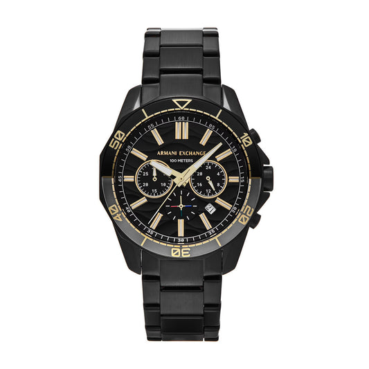 Armani Exchange Spencer Black Dial Chronograph Analog Men's Watch AX1963