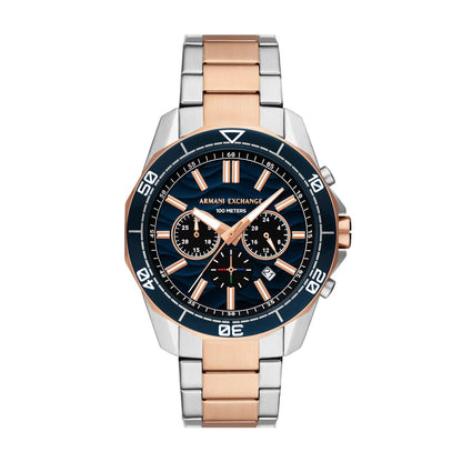 Armani Exchange Blue Dial Chronograph Analog Men's Watch AX1965