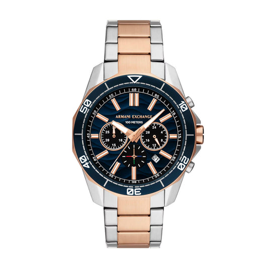 Armani Exchange Blue Dial Chronograph Analog Men's Watch AX1965