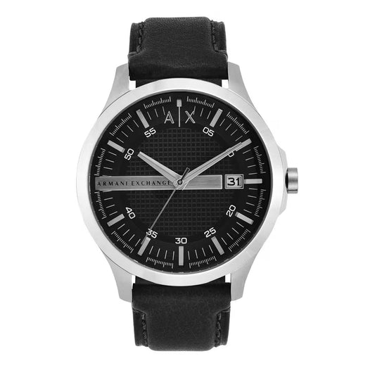 Armani Exchange Hampton Black Dial Analog Watch For Men AX2101