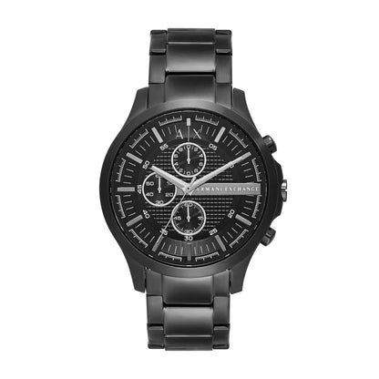 Armani Exchange Hampton Black Dial Chronograph Analog Watch For Men AX2454