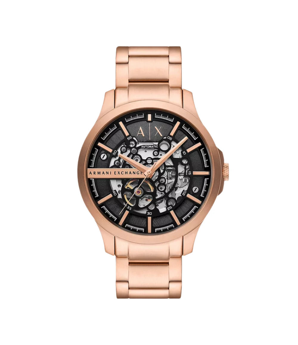 AX2456 Armani Exchange | Automatic Rose Gold-Tone Stainless Steel Watch