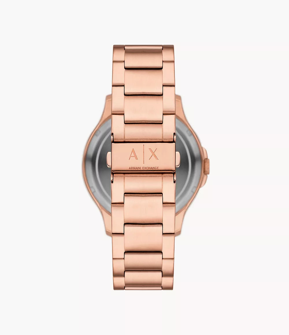 AX2456 Armani Exchange | Automatic Rose Gold-Tone Stainless Steel Watch