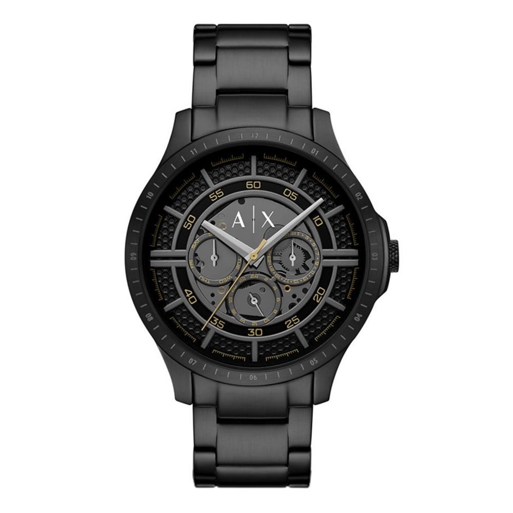 Armani Exchange Quartz Black Dial Multifunction Analog Men's Watch AX2460