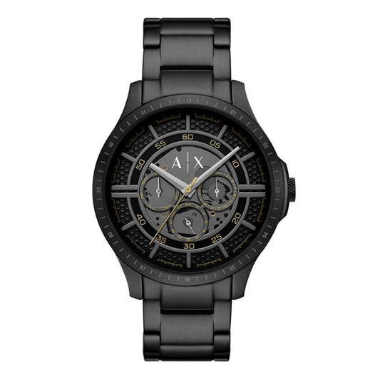 Armani Exchange Quartz Black Dial Multifunction Analog Men's Watch AX2460