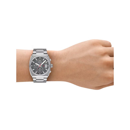 Armani Exchange Quartz Grey Dial Chronograph Analog Men's Watch AX2820