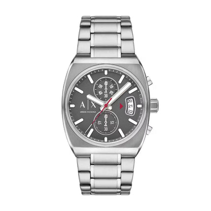 Armani Exchange Quartz Grey Dial Chronograph Analog Men's Watch AX2820
