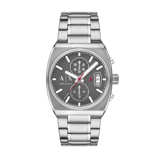 Armani Exchange Quartz Grey Dial Chronograph Analog Men's Watch AX2820