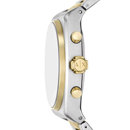 Armani Exchange Quartz Eggshell Beige Dial Chronograph Men's Watch AX2821