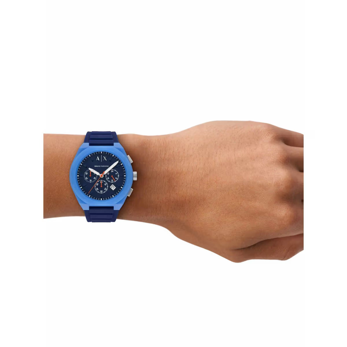 Armani Exchange Sync Analog Blue Dial Chronograph Men's Watch AX4170
