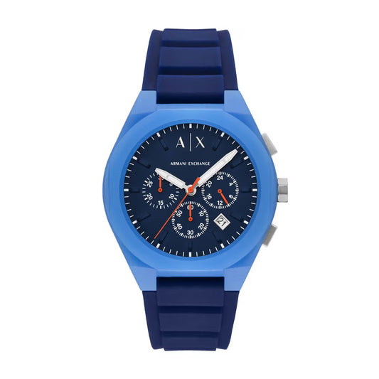 Armani Exchange Sync Analog Blue Dial Chronograph Men's Watch AX4170