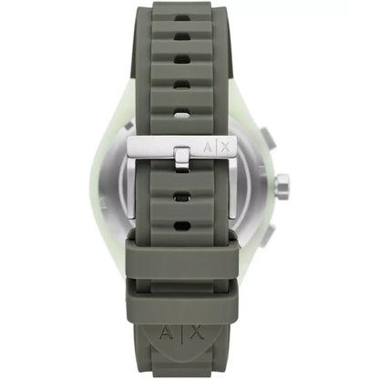 Armani Exchange Quartz Rafael Green Dial Chronograph Analog Men's Watch AX4171