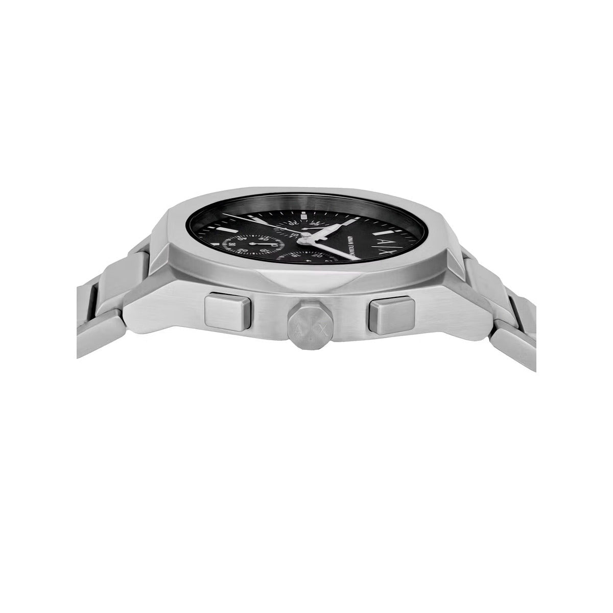 Armani Exchange Sync Black Dial Chronograph Analog Men Watch AX4186