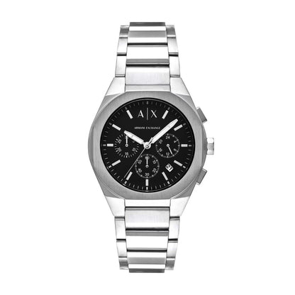 Armani Exchange Sync Black Dial Chronograph Analog Men Watch AX4186