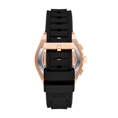 Armani Exchange Sync Quartz Black Dial Chronograph Analog Men's Watch AX4190