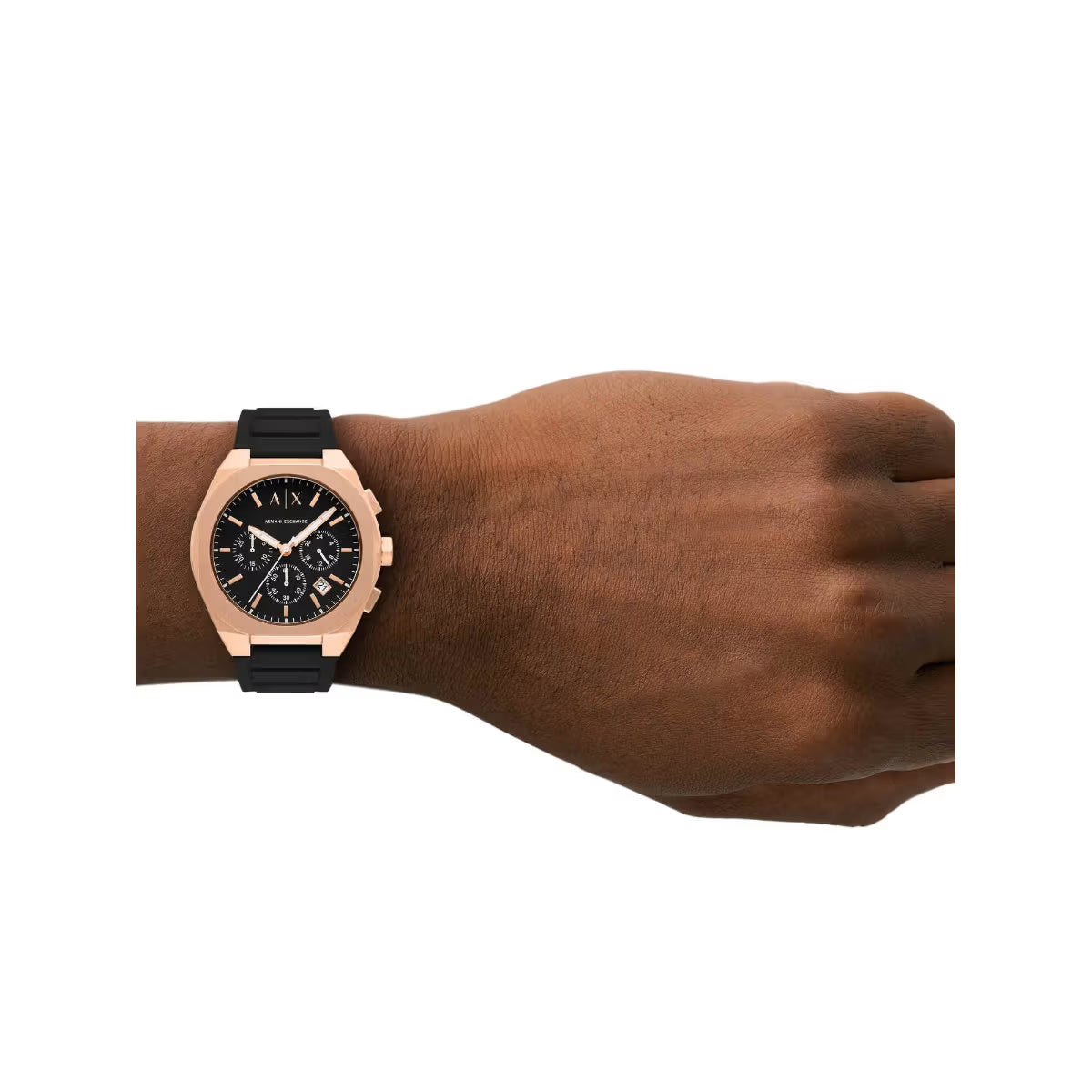 Armani Exchange Sync Quartz Black Dial Chronograph Analog Men's Watch AX4190