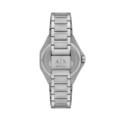 Armani Exchange Automatic Silver Dial Analog Women Watch AX4618