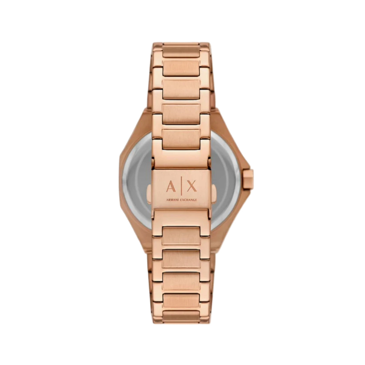 Armani Exchange Andrea Rose Gold Dial Automatic Woman Watch AX4619