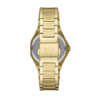 Armani Exchange Quartz Blue Dial Analog Stainless Steel Women Watch AX4620